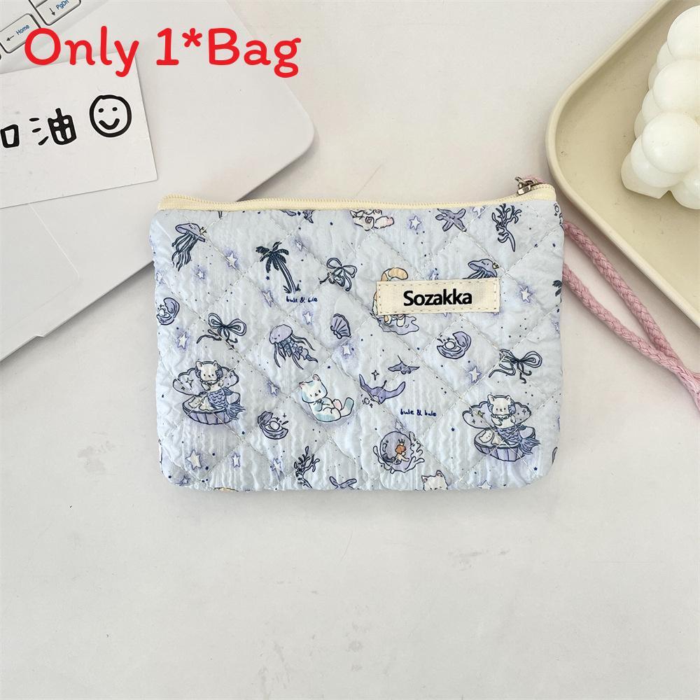 Cartoon Character Polyester Travel Organizer With Embossed Pattern For Women