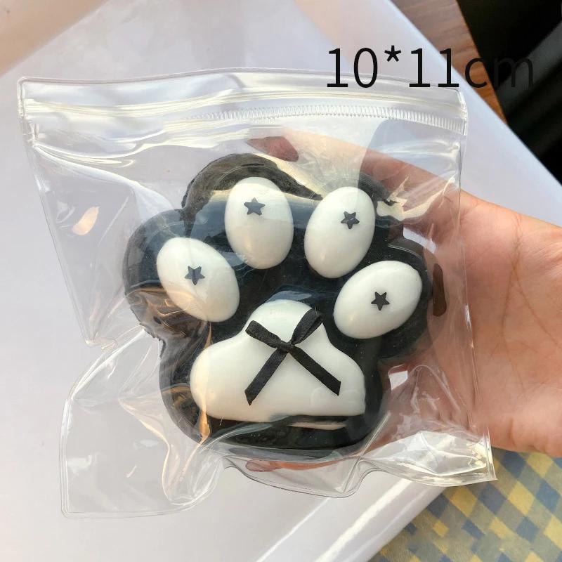 Popular Latest Press Super Large Cat Paw Cute Cat Foot Gentle Rebound Soft Jelly Pinch Decompression Squeeze Toy Antistress Release Toy
