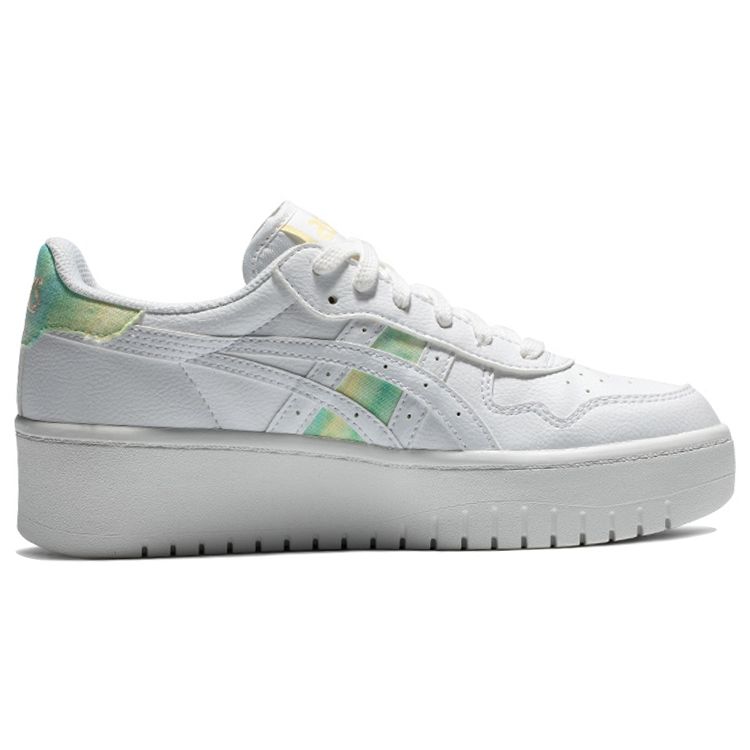 Asics Japan S Platform Tie Dye Women Sneakers White Oasis-Green 1202A324-100