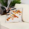 Red Maple Pattern Pillowcase Living Room Sofa Cushion Cover Bedroom Bedside Car Cushion Cover Home Decoration