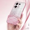 For Xiaomi Redmi Note 13 4G Cell Phone Cases Electroplated Drop Resistant Gradient Glitter TPU Shell