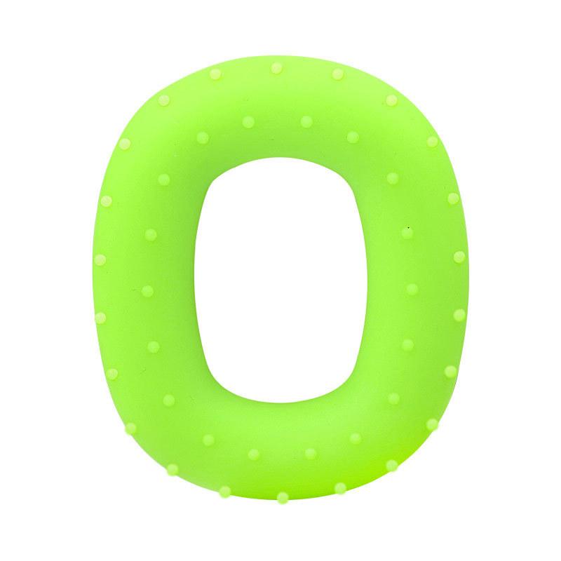 Silicone Grip Square Bump Acupressure Massage Decompression Wrist Strength Training Sports Fitness Ring