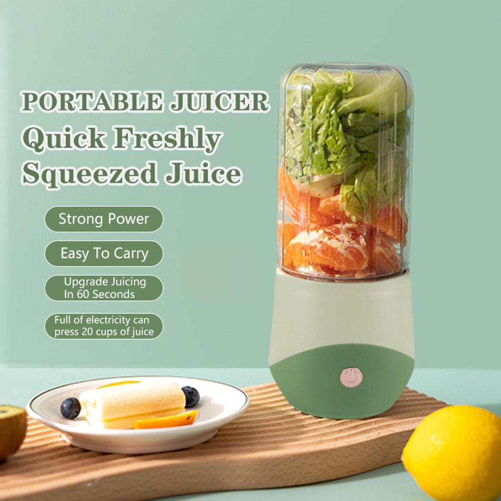 Multifunctional Electric Juicer Cup for Outdoor Making Juice Smoothies