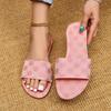 African Fashion Flat Floral Slippers for Women