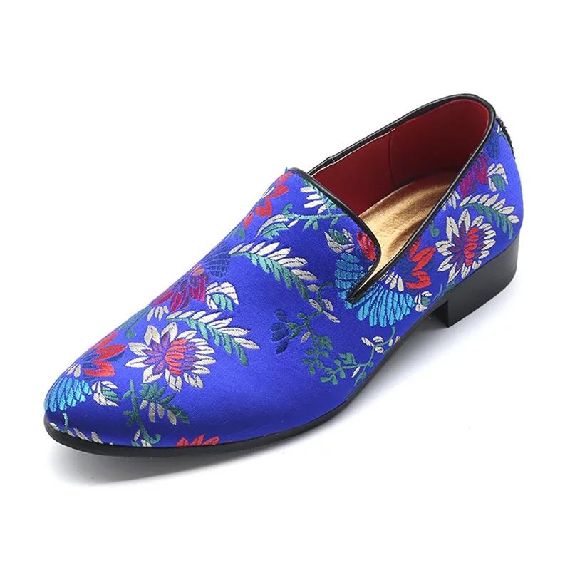 Ekte Skinn Loafers Herresko Dressko Slip-On Sko Ensfarvet Rund Tå Oxford Sko Ekte Skinn Loafers Ensfarvet Rund Tå