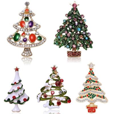 Weihnachtsbaumbrosche
