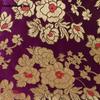 Jacquard Brocade Fabric By Meters for Cheongsam Dress Clothes Bag Pillowcase Diy Sewing Smooth Soft Flower Needlework Cloth Red