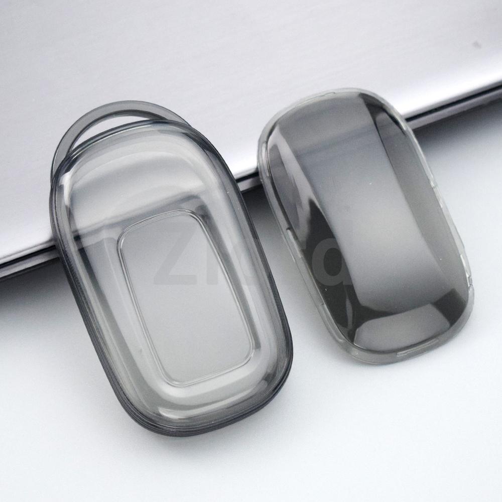 Car Key Case Cover For Honda Civic Accord Hr-V Cr-V Crv 4 5 Buttons Transparent Auto Shell Fob Holder Auto Accessories