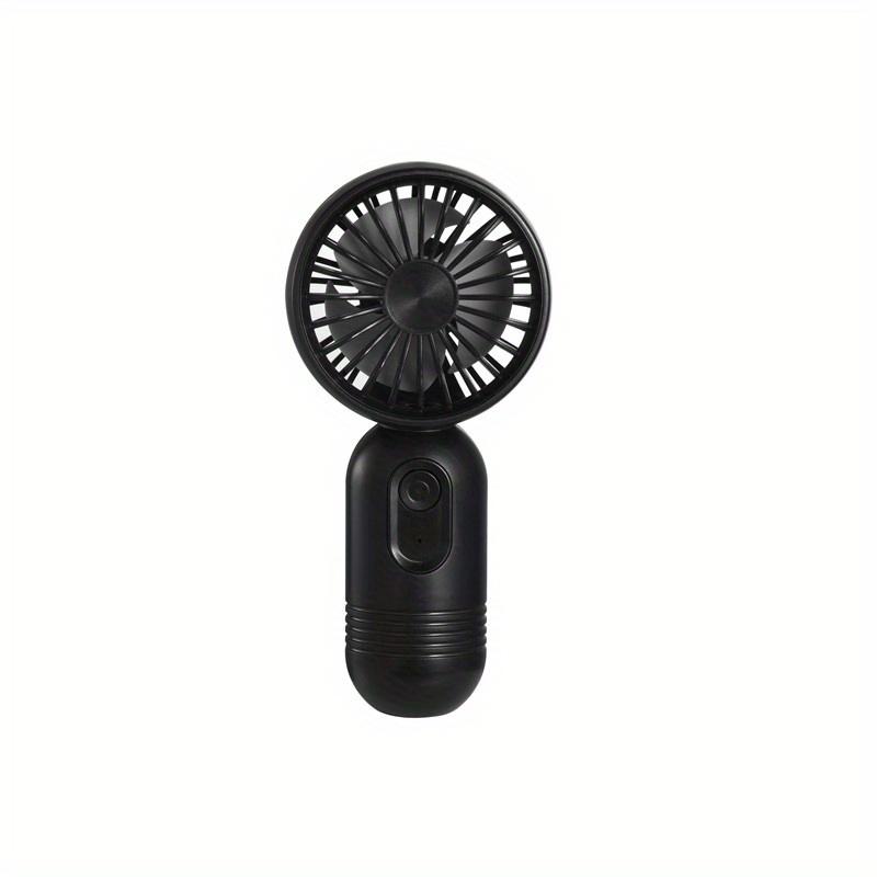 1PC Small Fan Handheld Battery Operated Mini Portable USB Rechargeable Fan 3 Adjustable Speeds