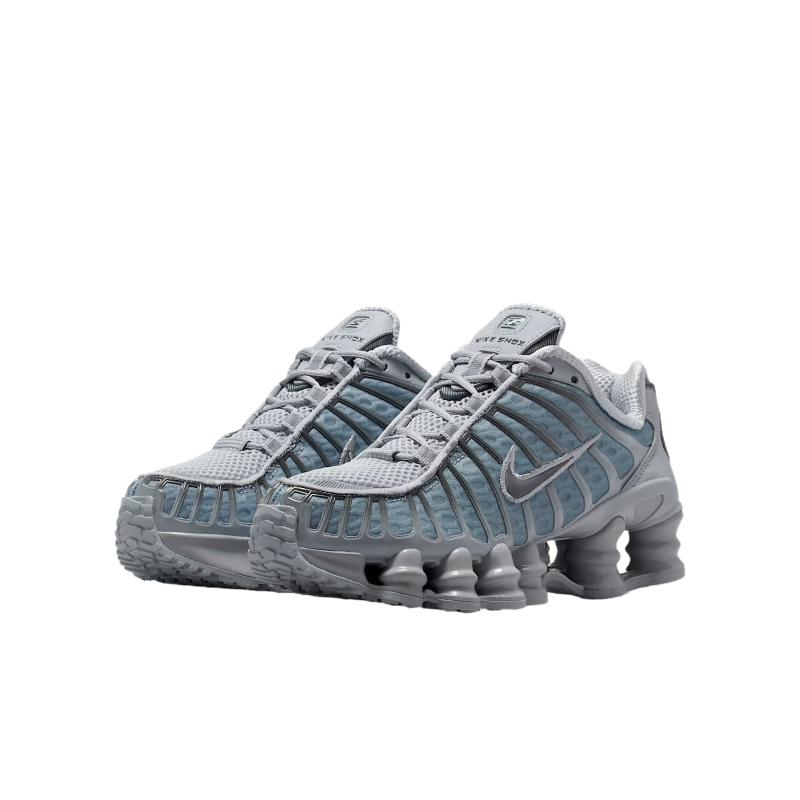 Nike Shox TL Series Kids' Running Shoes Gray Teenagers Sneakers IO4645-003