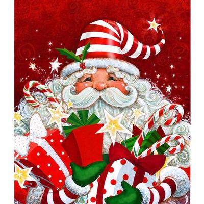 DIY 5D Mosaic Handmade Diamond Painting Cross Stitch Diamond Embroidery Santa Claus and Gift Diamond Art Painting