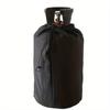 Propane Gas Bottle Protective Cap Black Style, Outdoor UV-Resistant Design, Home BBQ Accessory Practical Kitchen Equipment