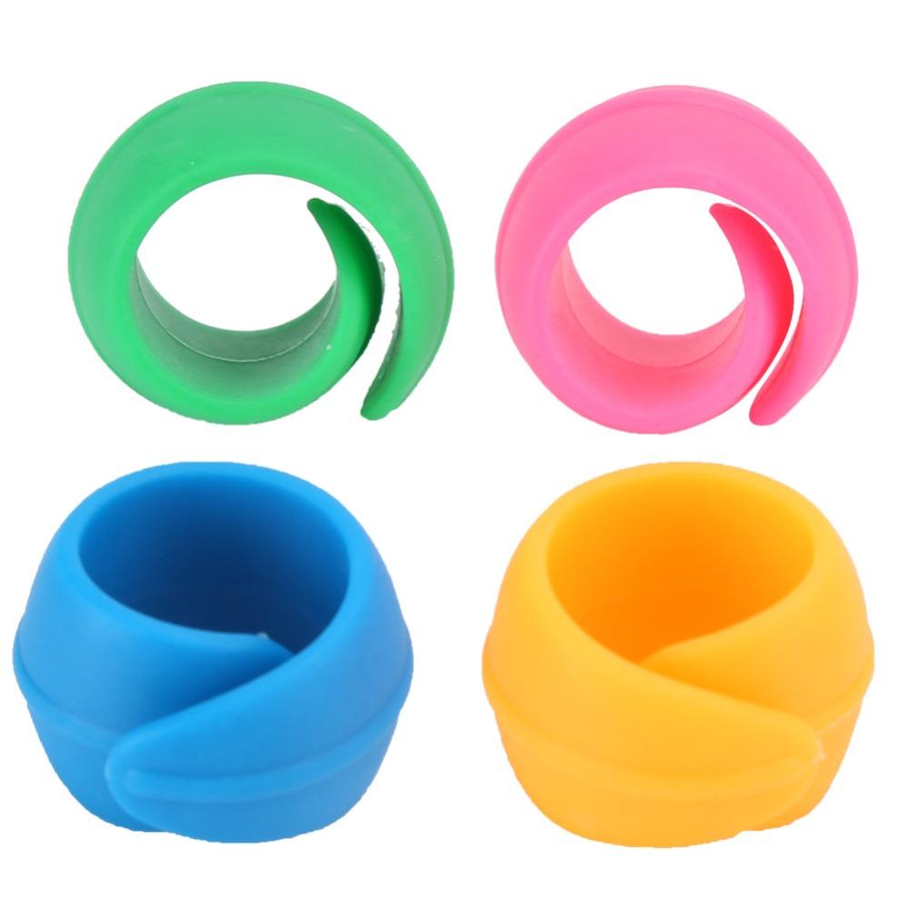 40 pièces Attache-bobines en silicone Bobines colorées Clips Économiseurs de bobines de fil Empêchent le déroulement