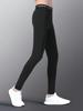 Men's Fleece-Lined Winter Leggings for Sports, Yoga, and Running - High-Elastic, Warm, and Ideal for Autumn/Winter Fitness.