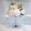 Decoration Wedding Bouquet Artificial Flowers Bride Handmade Durability Bouquet for Wedding Party Home Table Decoration