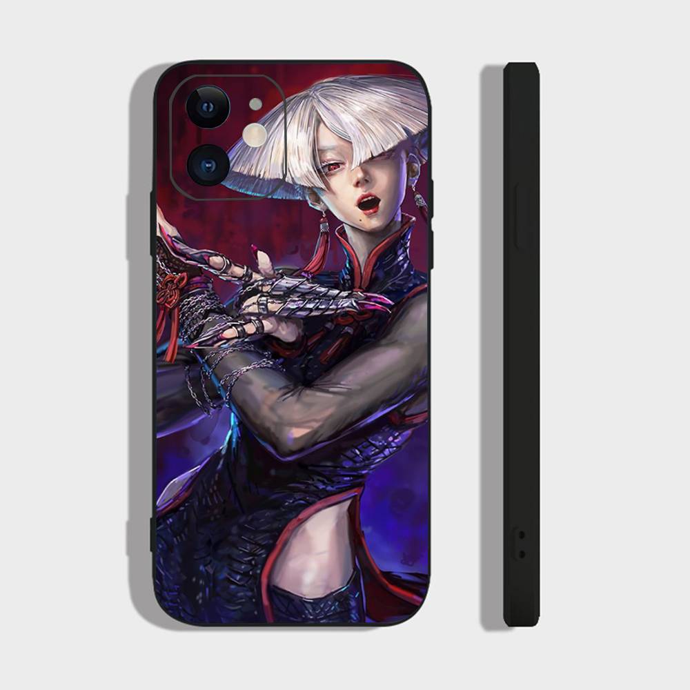 

A.K.I Animated GameS-SF6 Phone Case For IPhone 17 Air 16 15 14 13 Pro Max 11 12 Black Silicone Cover IPHONE 15PRO