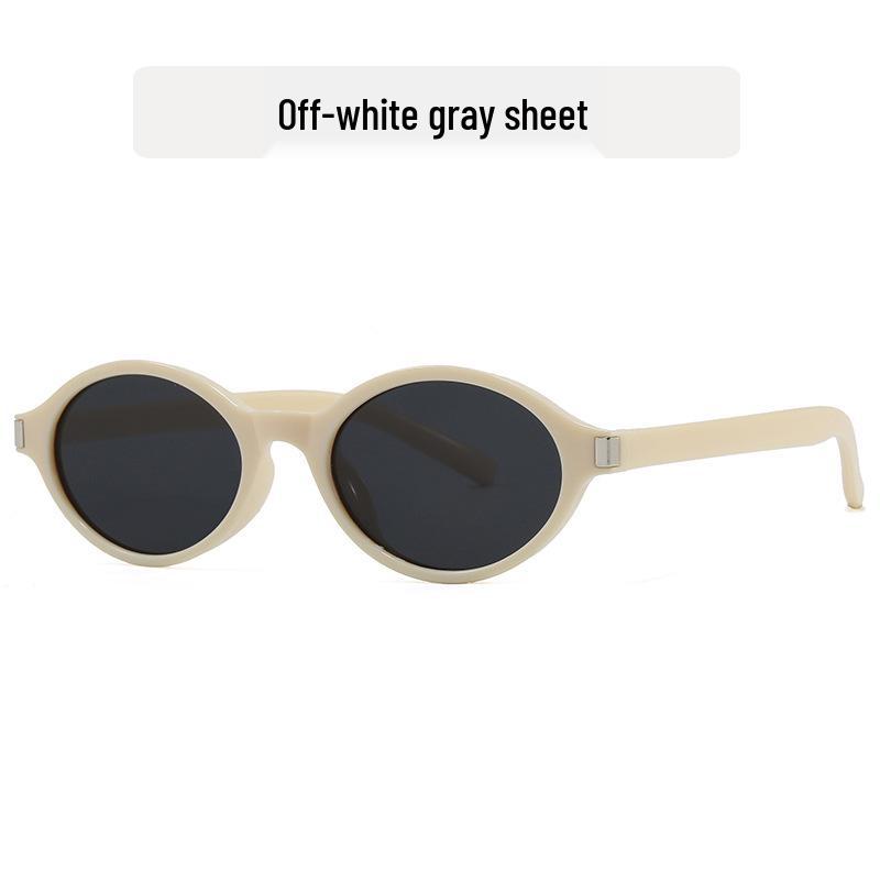 Women s and Men s Retro Oval Sunglasses - Cross-Border Fashion Street Style As shown