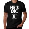 Derrick Lewis Hes Ok The Black Beast Tshirt Breathable Basic Cotton Tshirt