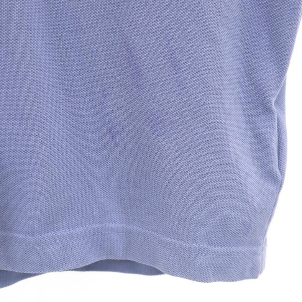 Moncler Short Sleeve Polo Shirt S Purple Men's Used
