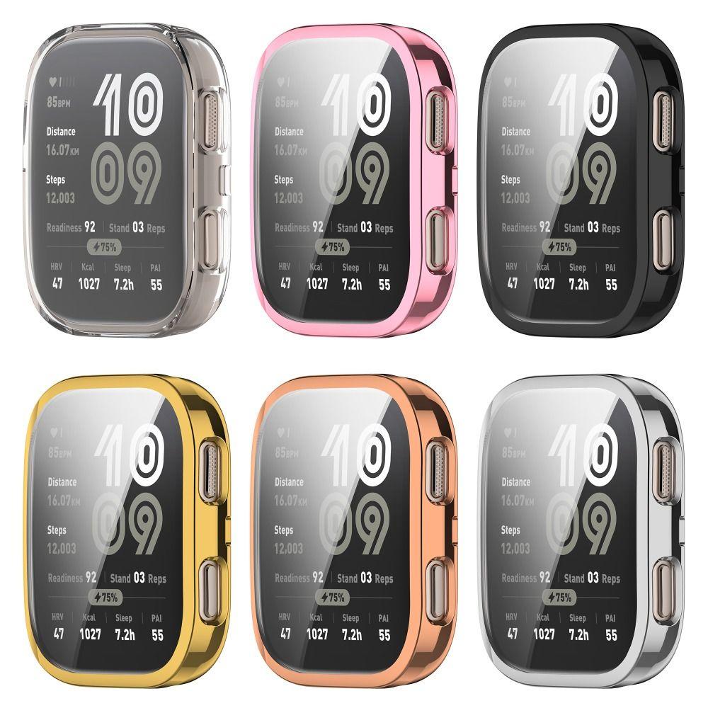 TPU Screen Protector Full Protection Cover Shell for Amazfit Bip 6 Smart Watch Accessories