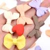 20Pcs Acrylic Beads Colored Spray Paint Heart Bow Shape Loose Spacer Beads For DIY Charm Phone Chains Bracelet Jewelry Gift