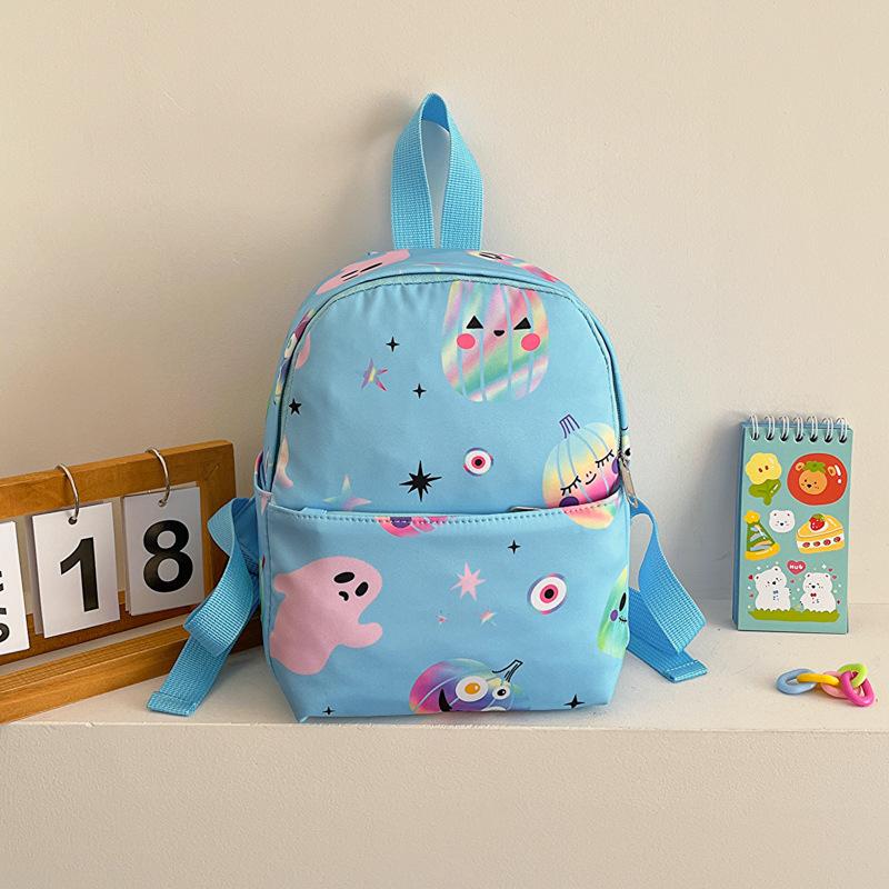 The new schoolbag loves lightweight and versatile small class leisure spine care to reduce the burden on children's bags