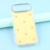 For iPhone Air Case Rhinestone Edge Small Tulips Decor TPU+PC IMD Phone Cover