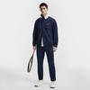 Fila Tenisová Trendy Pohodlná Ležérní Sportovní Pracovní Oblečení Univerzální Tkaná Bunda Unisex Bunda Galakticky Modrá A51U613701FNV