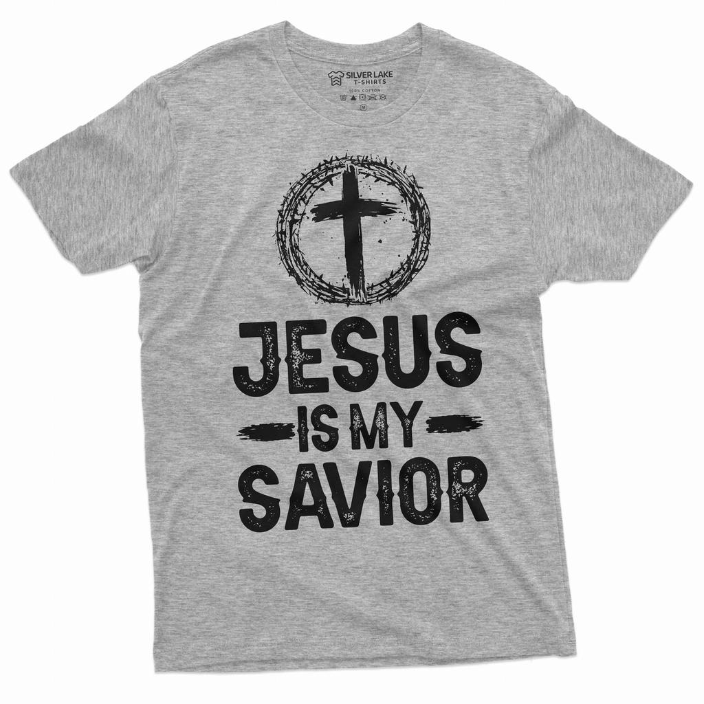 Jesus is my savior T-shirt Religion Jesus Christ church tee shirt Birthday Gift
