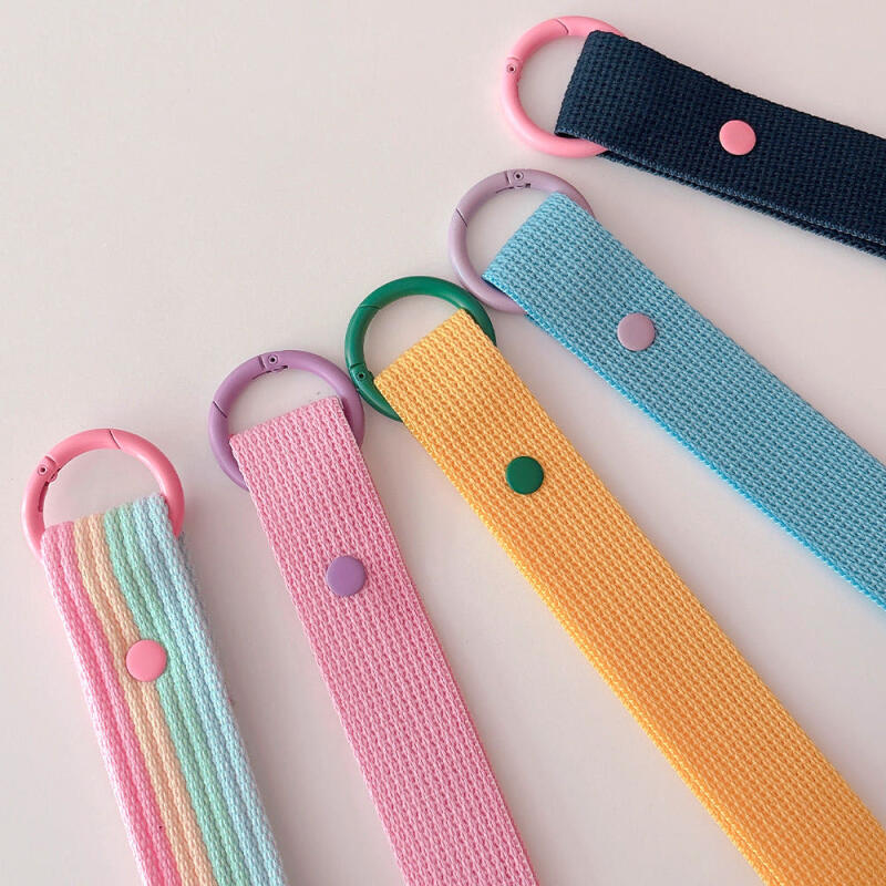 Wappen Decoration Webbing Strap Keyring