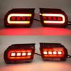 2PCS LED Reflector For Toyota Land Cruiser Prado 150 LC150 FJ150 GRJ150 2010 -  Rear Bumper LED Tail Light Brake Light