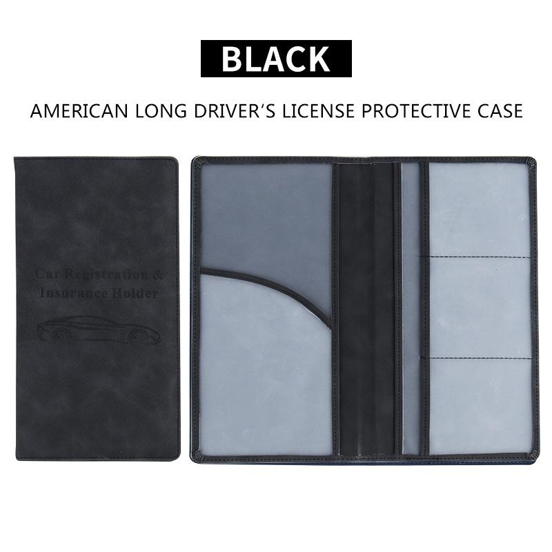

Führerscheinhülle mit großer Kapazität, funktionelle Registrierung, Kartenhalter, Fahrzeug, LKW, Handschuhfach, Auto-Organizer чёрный