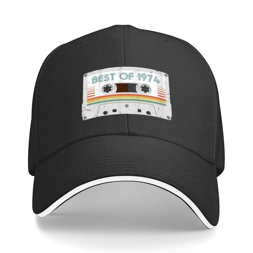 th Birthday Best of Cassette Tape Vintage for Gift Baseball Cap Beach Outing Designer Hat Custom Cap Womens Hats Unisexs