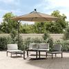 Ersatzbezug Sonnenschirm Ampelschirm - Maison Exclusive - Taupe - Ø300 cm - 8 Streben