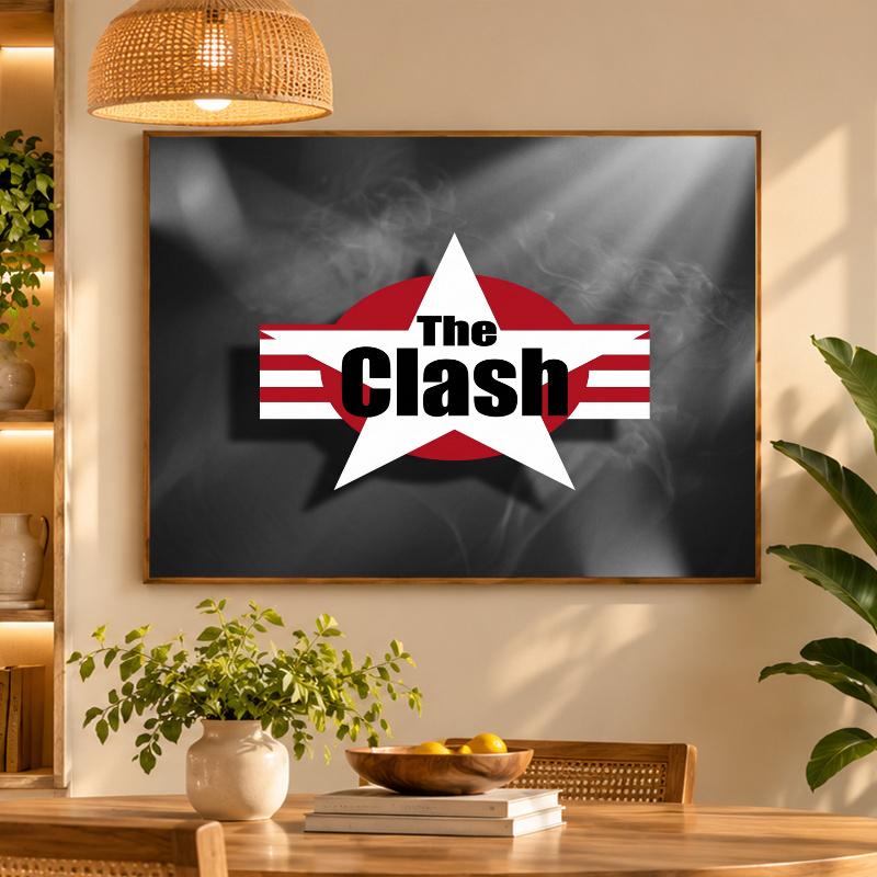 5D Diamond Painting The Clash DIY Full Drill Diamond Art Kit Home Decoration