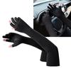 Ice Silk Arm Sleeves Slip Resistance Lengthened UV Protection Arm Cooling Sleeves for Cycling Outdoor Fishing Driving