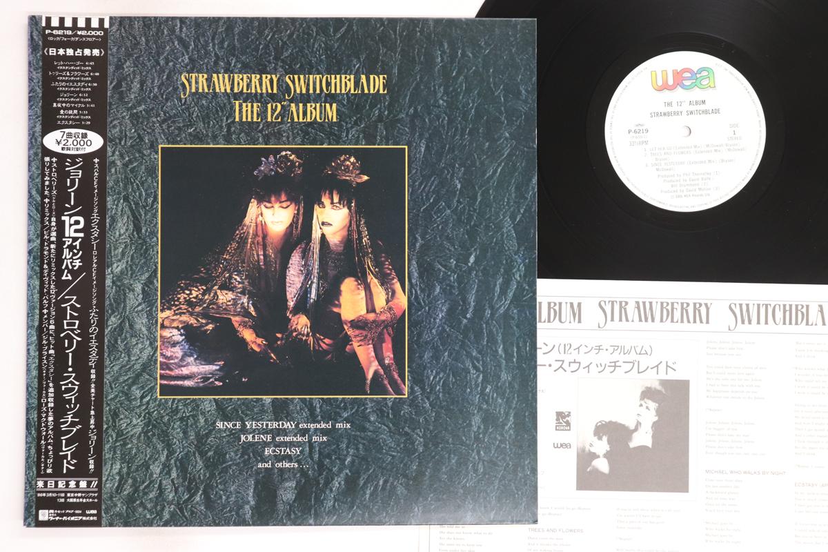 

12inch Record STRAWBERRY SWITCHBLADE - 12 Album P6219 WEA 1985 Japan Obi Rock Used