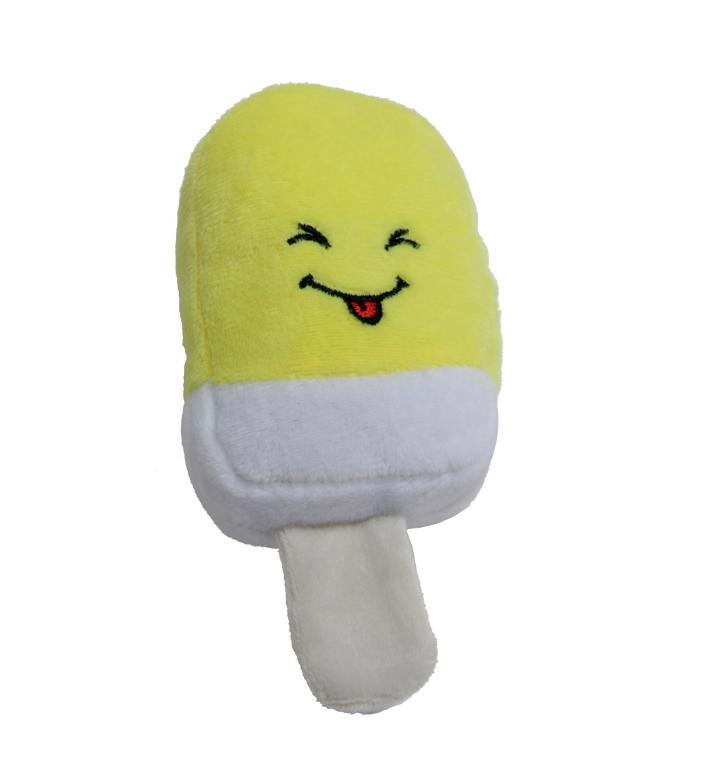 Custom Eco-Friendly Cartoon Dog Chew Toys Mini Various Fruits Pet Plush Squeak Toys for Chewer