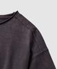 ASP Low-Cut Dirty Washed Short Sleeve T-Shirt - Deep Purple