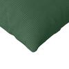 Sofa Cushions 2 Pieces Dark Green 145 X 40 Cm Cord Fabric