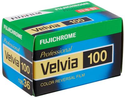 Fujifilm Reversal Film Fujichrome Velvia 100 35mm 36 Sheets 1 Piece 135 VELVIA100 NP 36EX 1