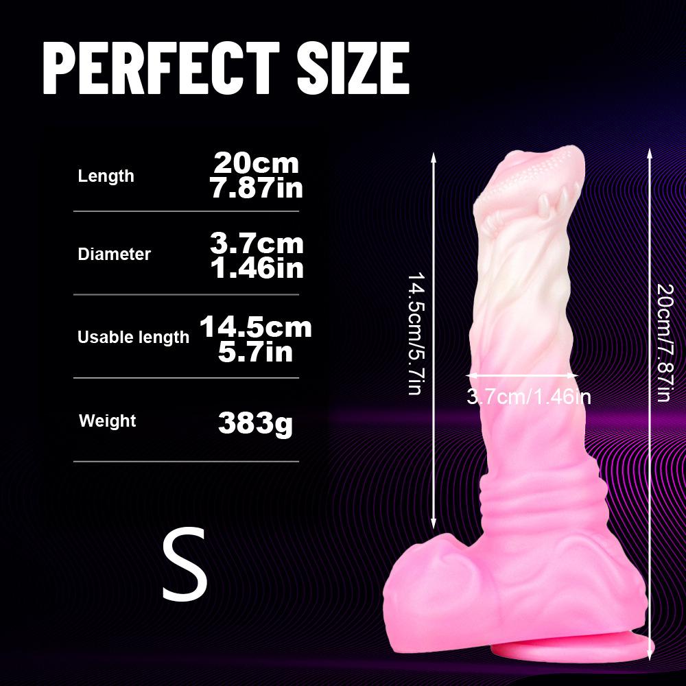 Big Flower Horse Silicone Alien Alternative Horse Diao Penis Super Thick and Extra Long Giant Simulated dildo Adult Sex Products