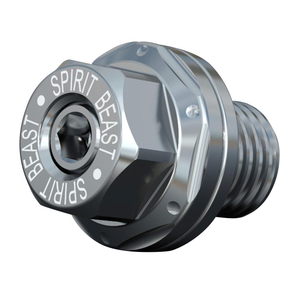 

Мотоциклетная пробка для слива масла M12x1.5 Магнитная пробка для слива масла с ЧПУ алюминиевый болт для слива поддона с гайкой и прокладкой серебряный