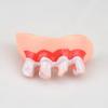 10 Pieces Prank Dentures Novelty - Mixed Color Plastic Assorted Funny Dentures for April Fools' Day and Halloween Props
