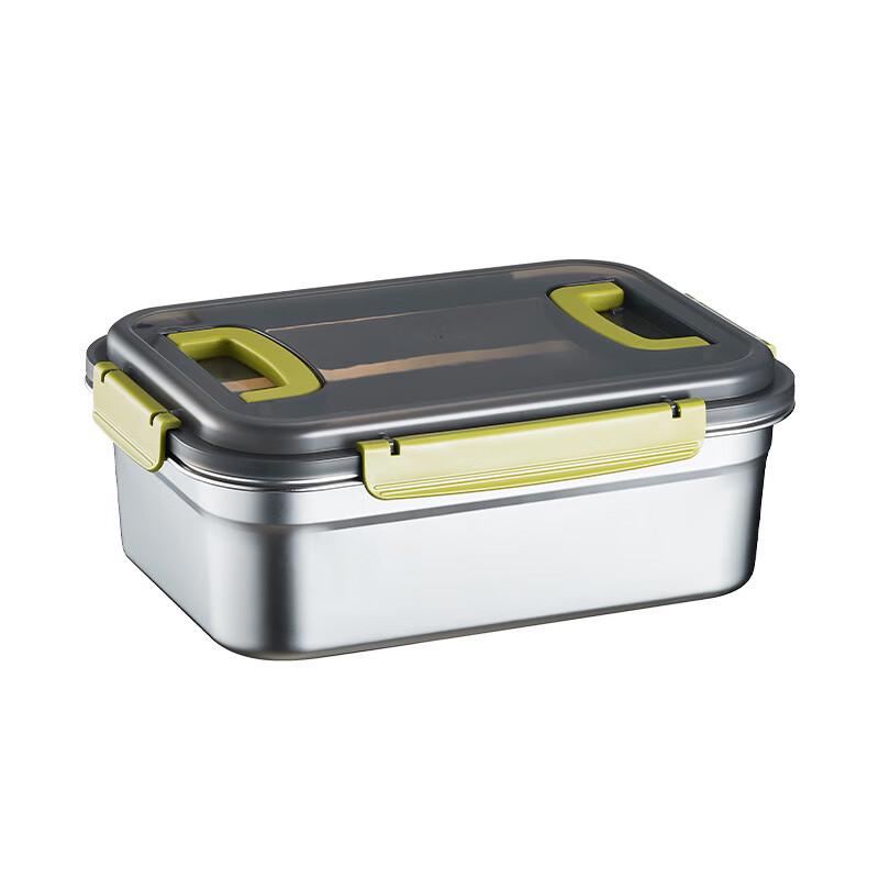 Portable 304 Stainless Steel Lunch Box with Handle