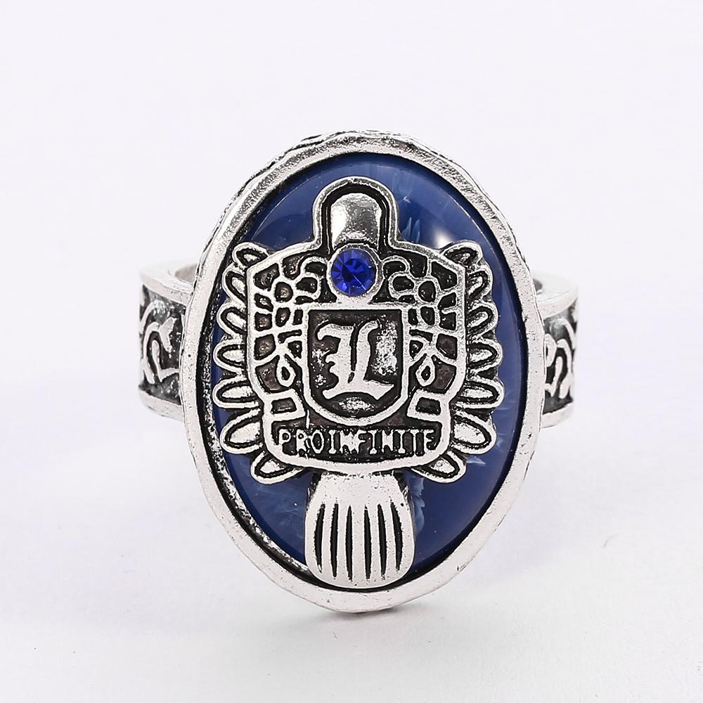 The Vampire Diaries A-Z 26 Písmen Prsten Pro Ženy A Muže Abecední Iniciály Gotické Šperky Salvatore Damon Znovuzrozený Denní Světlo Prsten