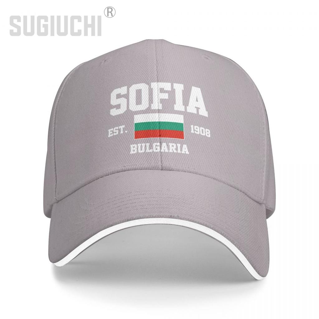 Baseballkappe Bulgarien EST.1908 Sofia Hauptstadt Unisex WoUnisex Unisex Hip Hop Sandwich Caps Snapback Golfhut Angeln