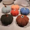 Pumpkin Shaped Stylish Plush Pillow For Sofa Decor With Fluffy Filling Cotton