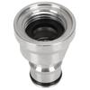 1/2in Liquid Ball Lock Stainless Steel Keg Coupler Adapter Beer Barrel Brewing Accessory