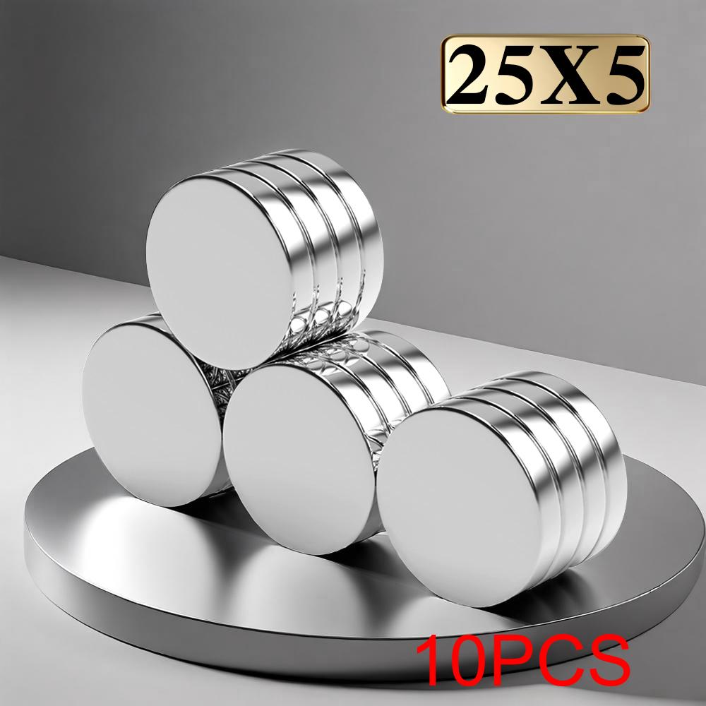 25x5mm Imans Refrigerator Magnets for DIY Office Whiteboard Workshop Suitable Tools Home Workplace